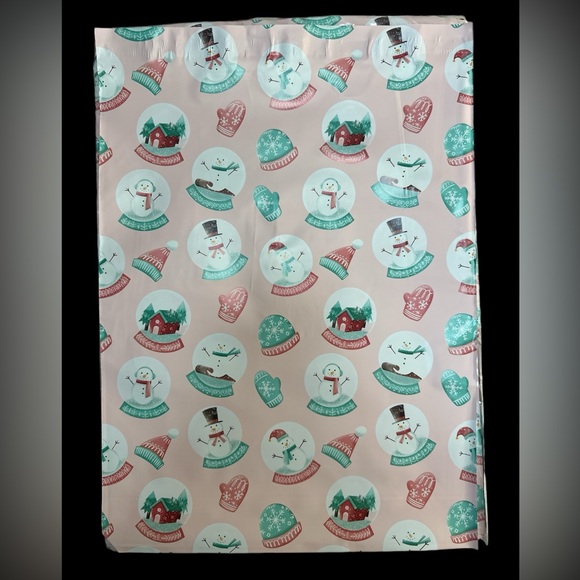 POLYMAILERS (15) 12x15 Snowglobe ☃️ Poly Mailers - Picture 4 of 4